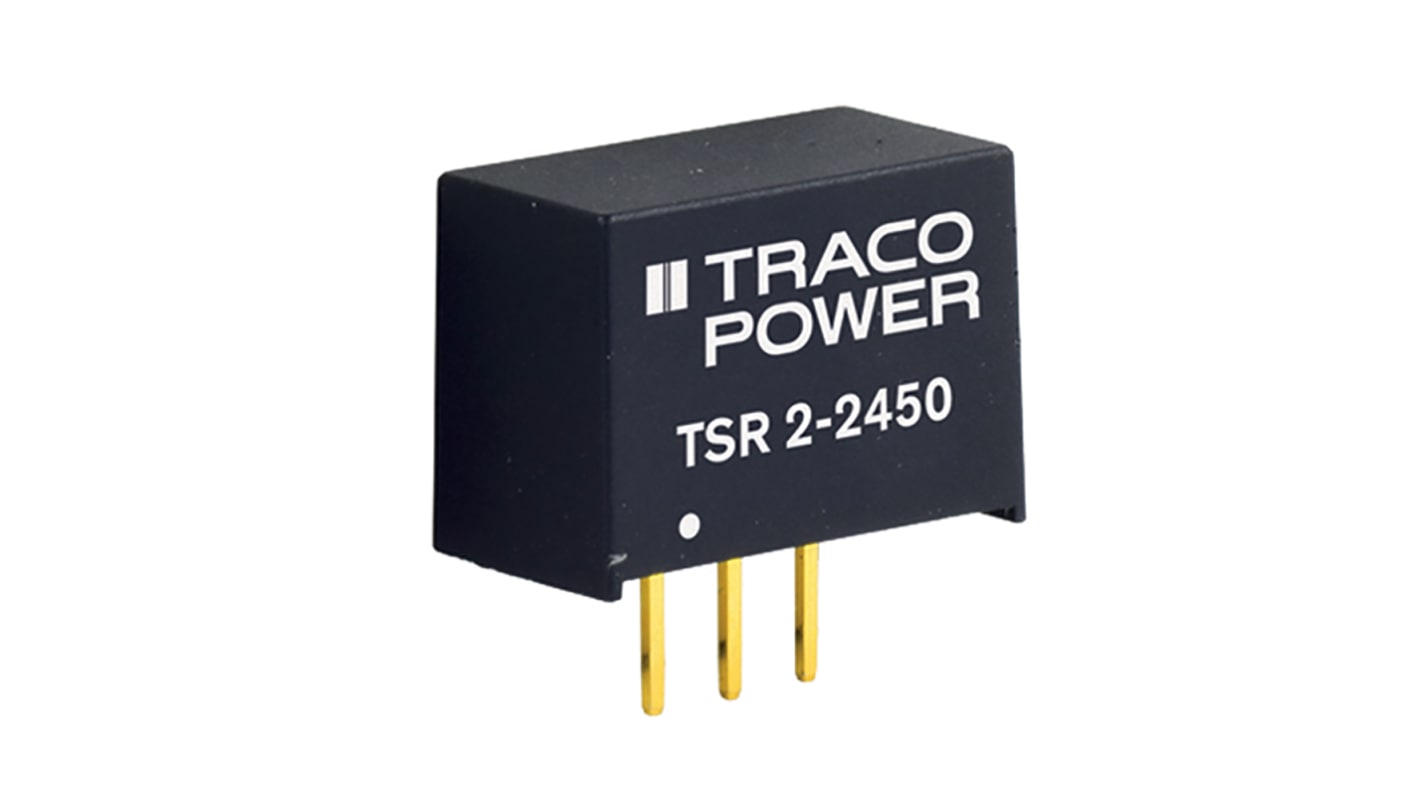 Regolatore switching TRACOPOWER, ingresso 4.6 → 36V cc, uscita 2.5V cc, 2A