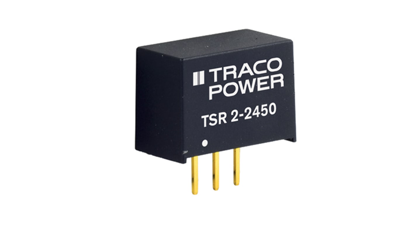 TRACOPOWER TSR 2 Schaltregler, Eingang 15 → 36V dc / Ausgang 12V dc, 1 Ausg., 2A, Durchsteckmontage