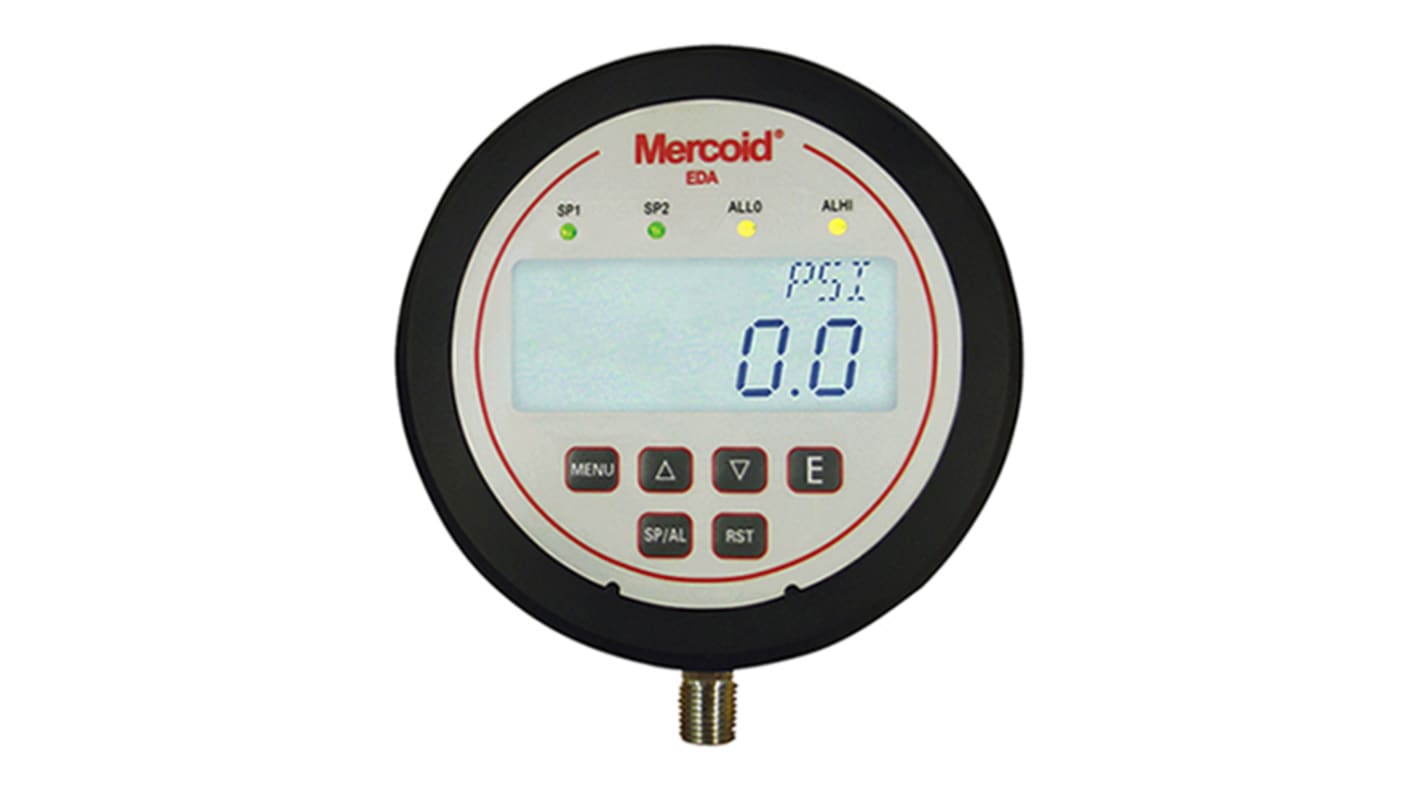 DWYER INSTRUMENTS Manometer With 1 Pressure Port/s, Max Pressure Measurement 100psi UKAS