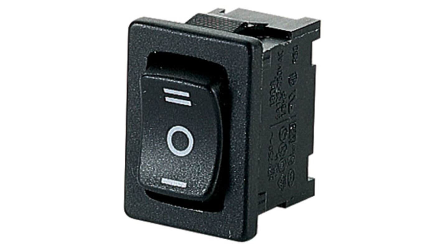 Marquardt SPDT, On-Off-On Rocker Switch Panel Mount