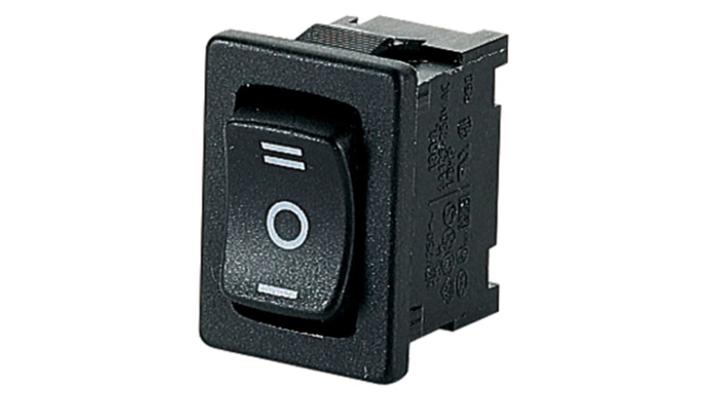 Marquardt SPDT, On-Off-On Rocker Switch Panel Mount