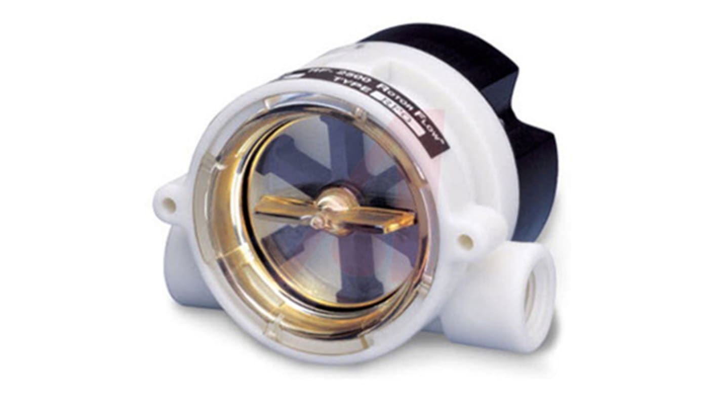 Gems Sensors RotorFlow Electronic Flowsensor, 1,5 gal/min → 20 gal/min