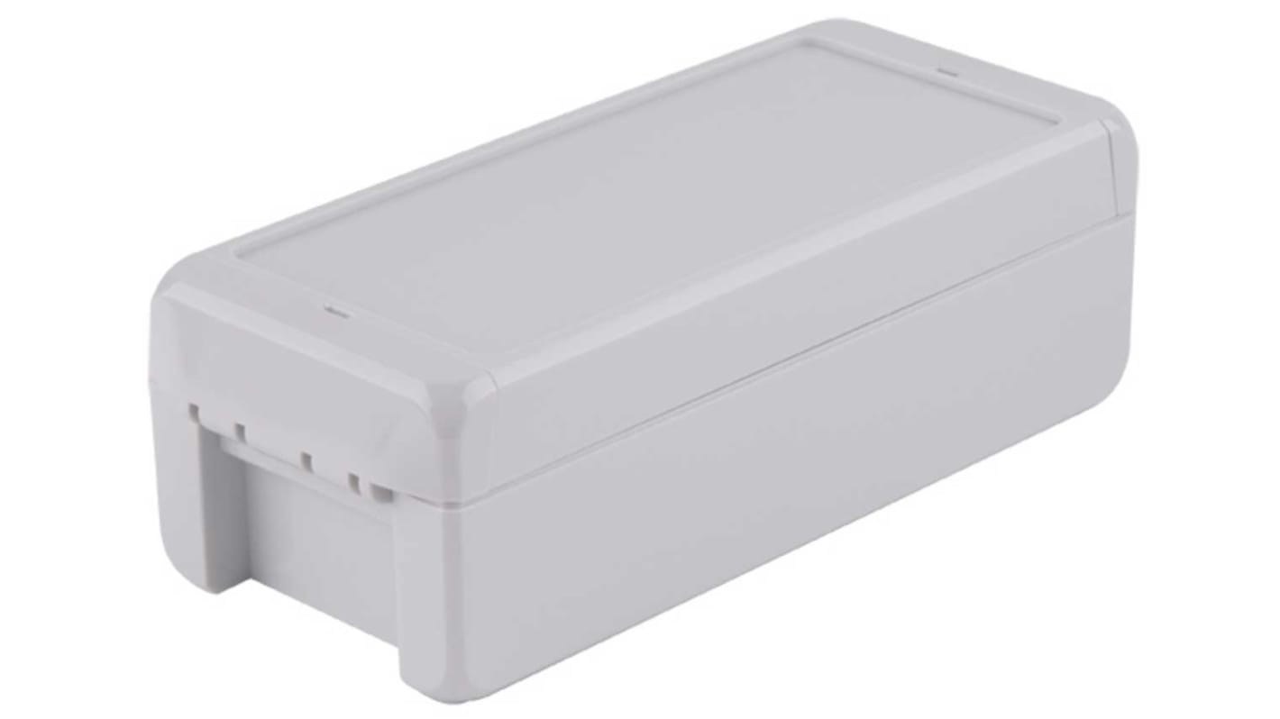 Bopla Bocube Series Light Grey ABS Enclosure, IP66, IP68, Light Grey Lid, 191 x 80 x 60mm