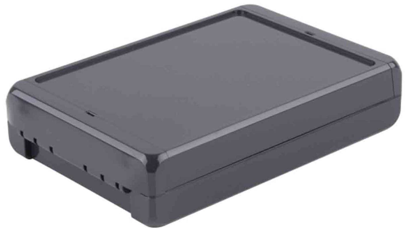 Bopla Bocube Series Graphite Grey Polycarbonate V0 Enclosure, IP66, IP68, IK07, Graphite Grey Lid, 191 x 125 x 40mm