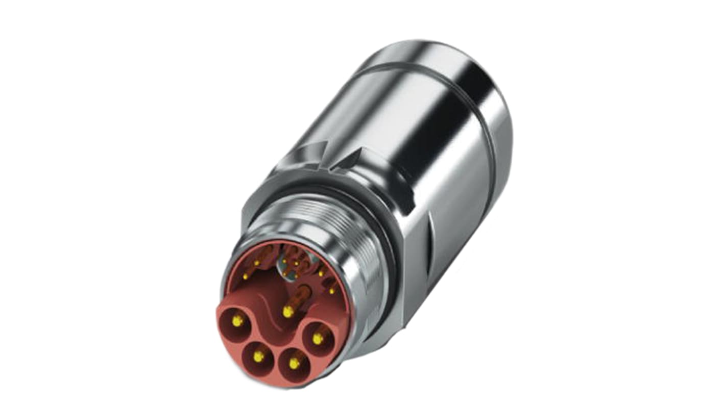 Phoenix Contact Circular Connector, 8 + 4 + E Contacts, Cable Mount, M23 Connector, Plug, Male, IP67, SH Series