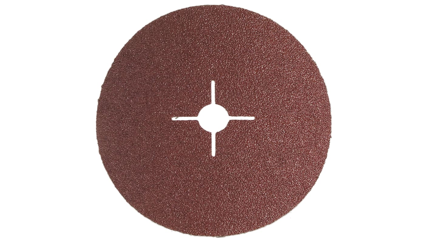 RS PRO RS PRO Medium 115mm Aluminium Oxide Abrasive Disc, 80 Grit