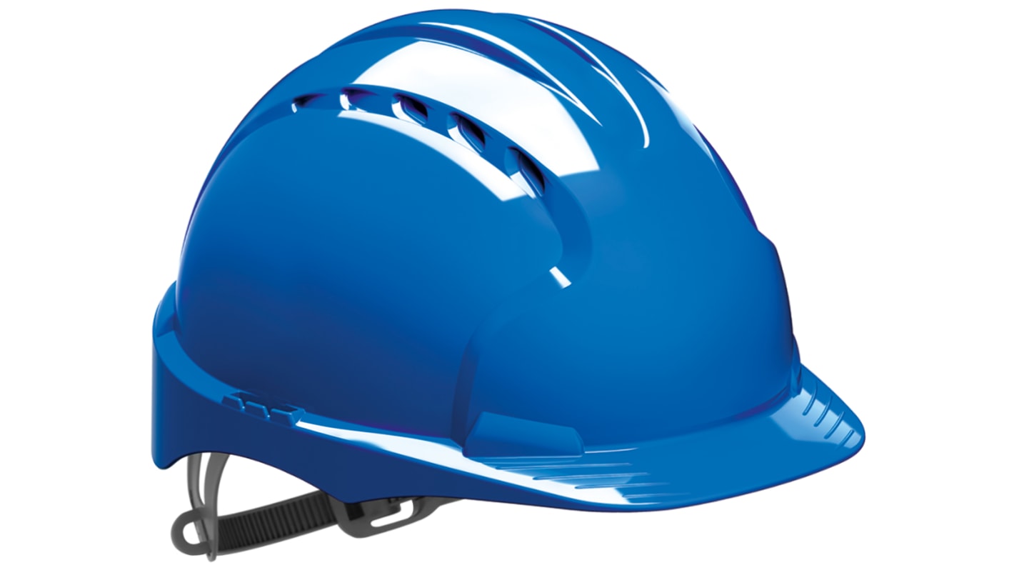 JSP EVO3 Schutzhelm belüftet , verstellbar , HPPE Blau