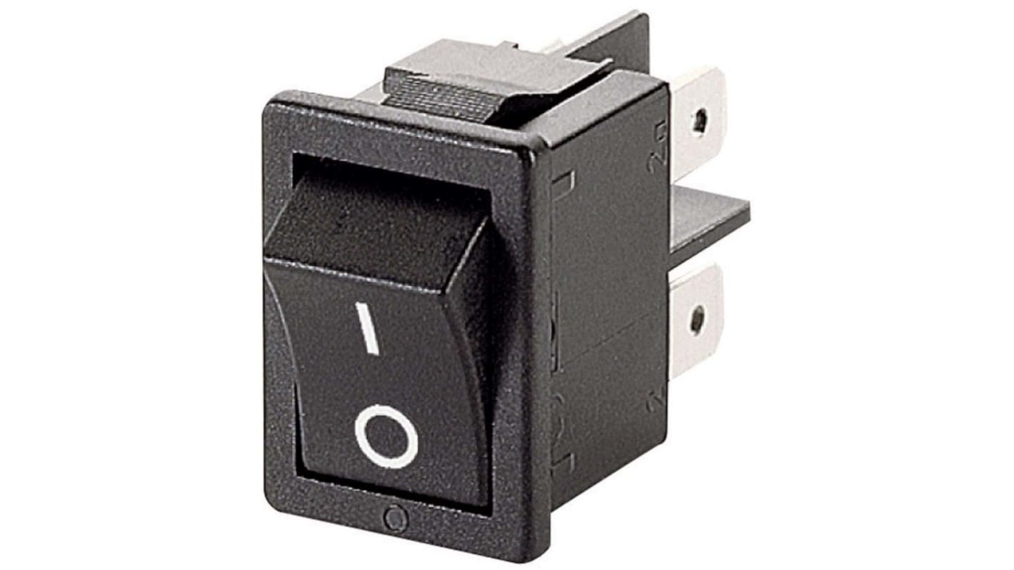 Marquardt DPST, On-None-Off Rocker Switch Panel Mount