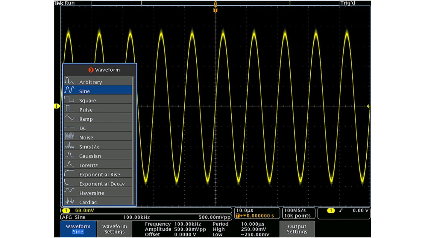 Software pro osciloskop MDO4AFG Tektronix