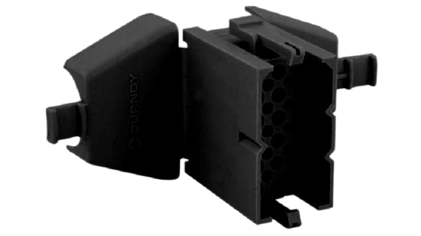 Souriau SMS Steckverbindergehäuse Stecker, 18-polig / 6-reihig Gerade, Kabelmontage für Leiterplattensteckverbinder für