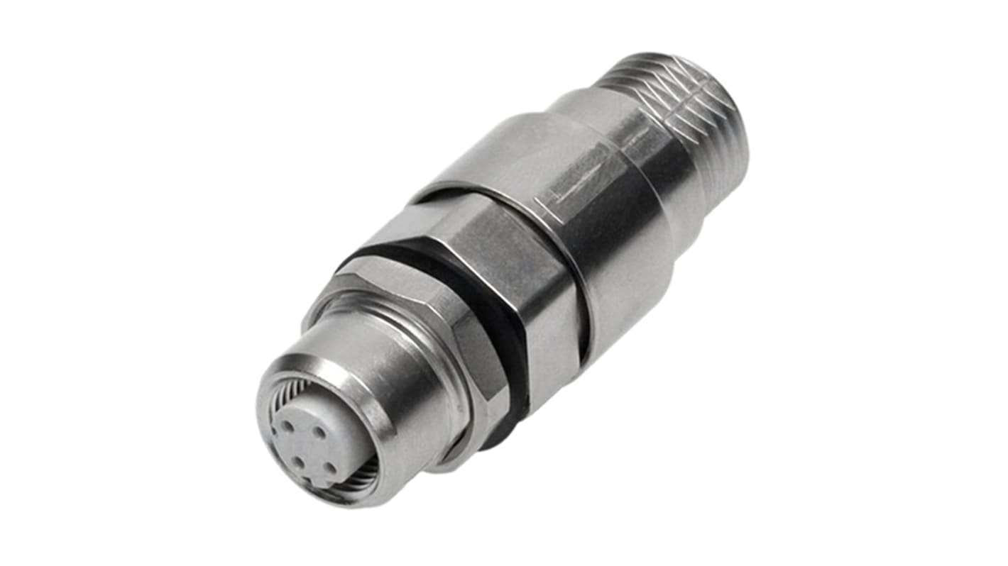 Adaptador conector circular, Ángulo recto HARTING serie M12