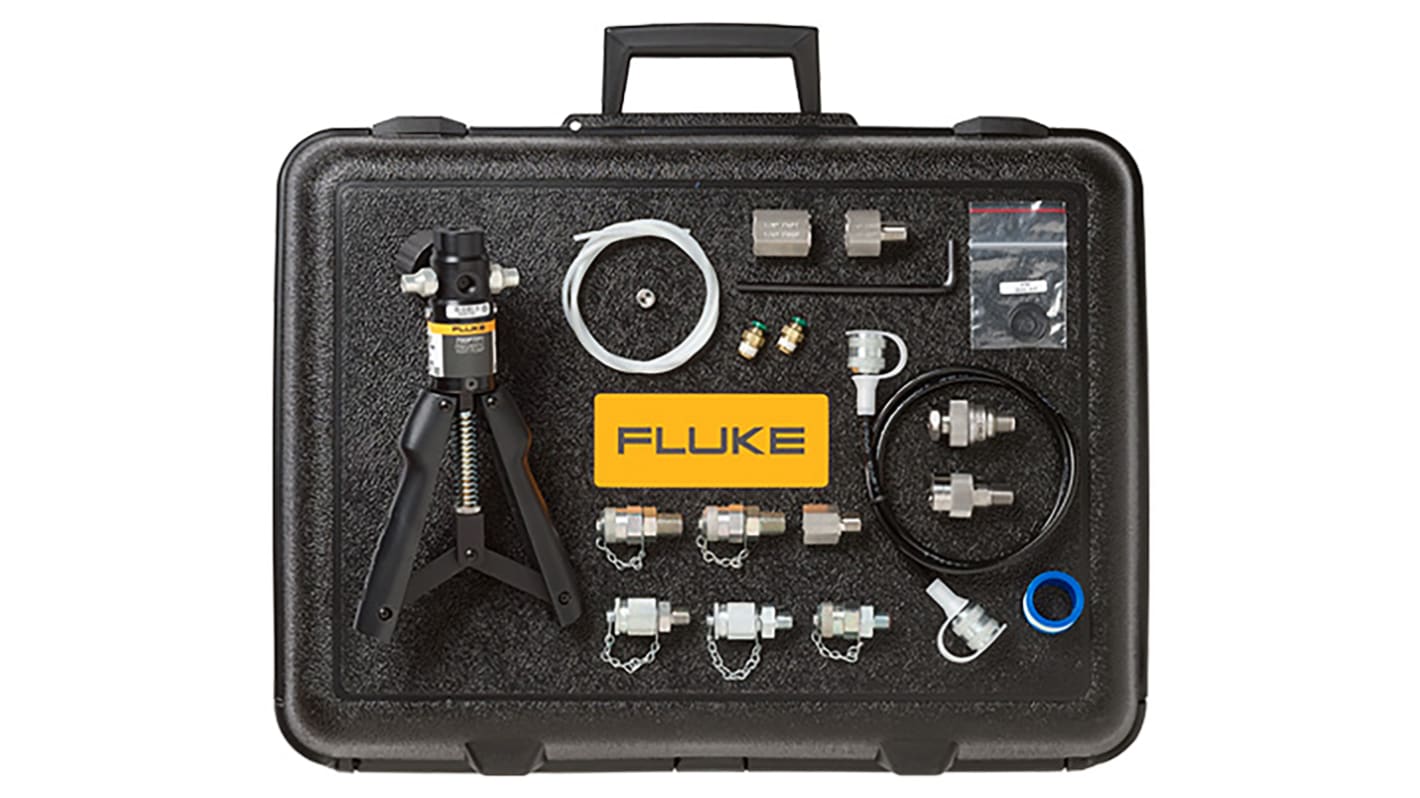 Kit de bomba de presión Fluke FLUKE-700PTPK2, máx. 40bar, 1/4 NPT