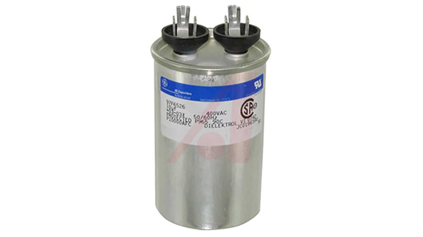 Genteq GEM III 97F6000 Metallised Polypropylene Film Capacitor, 400V ac, ±3%, 24μF