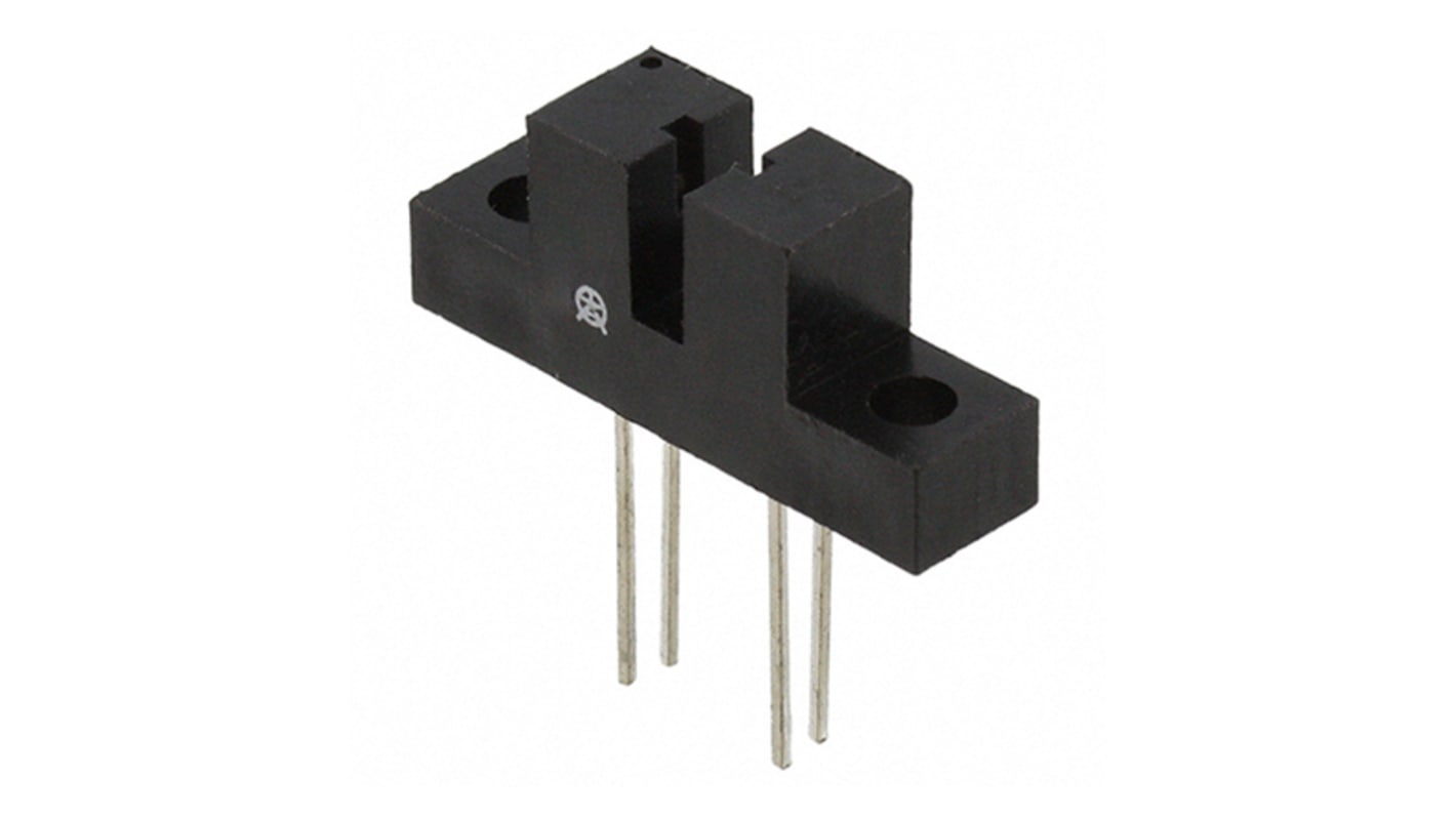 Commutateur optique à fourche, Optek, OPB854A3, Sortie Transistor, Traversant