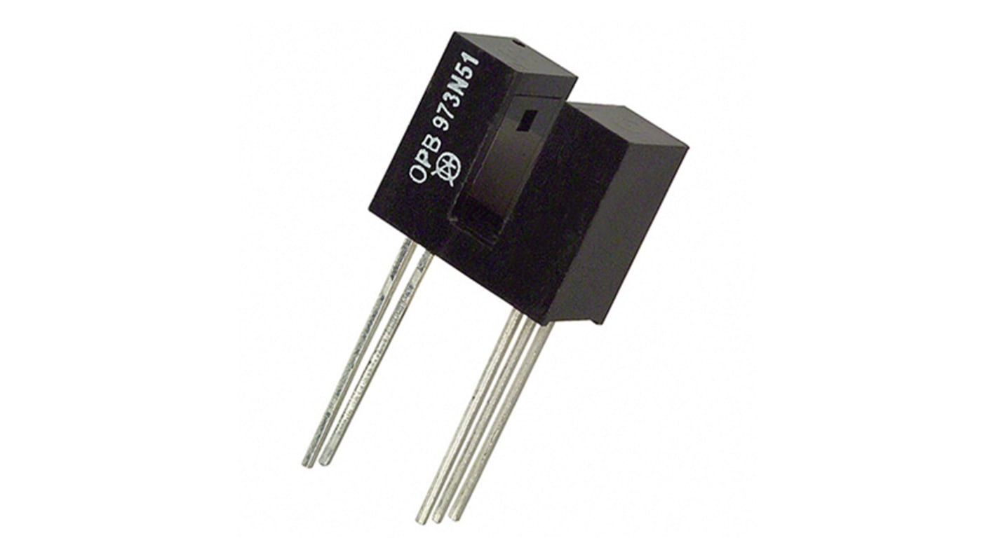 Interruttore ottico a taglio Optek, 5 pin, slot da 3.18mm, uscita Transistor, Montaggio con foro passante