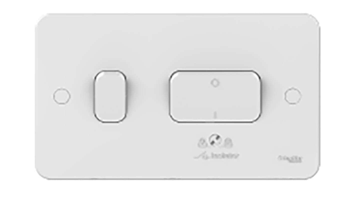 Interrruptor, Blanco, Montaje Panel, IP20, Schneider Electric GGBL10131L