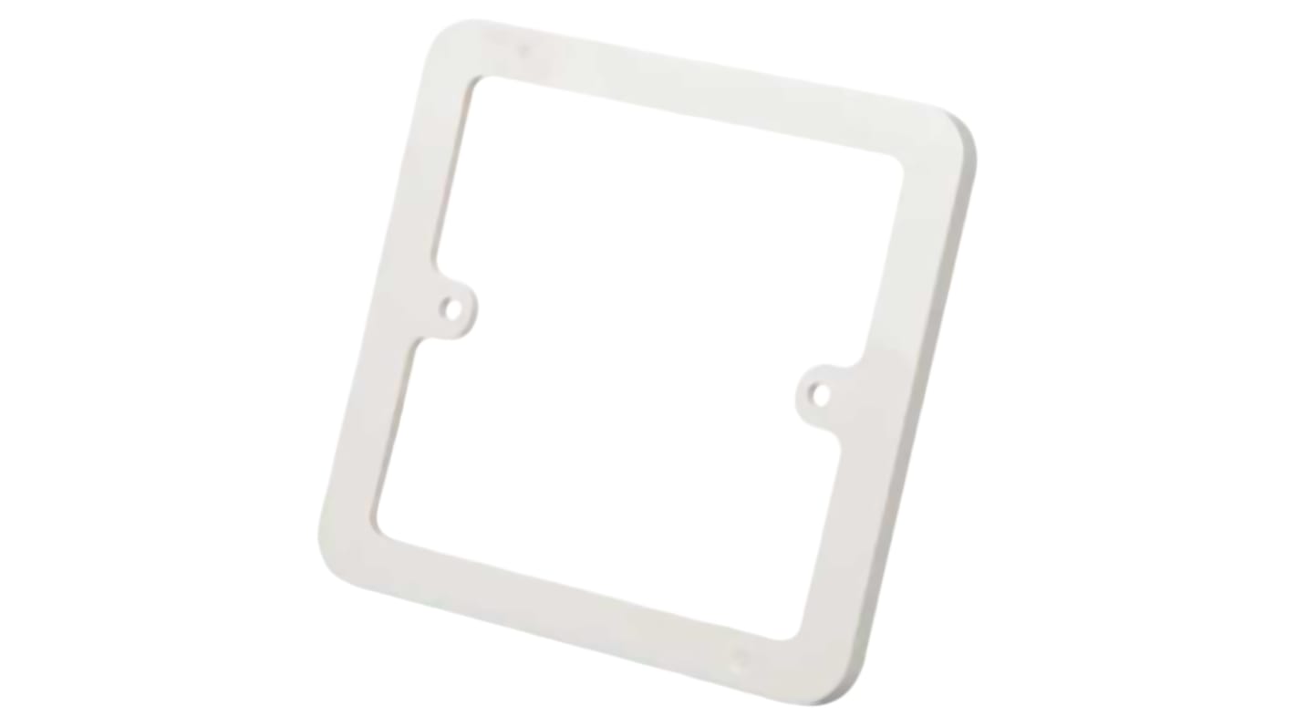 Plaque pour interrupteur Schneider Electric Lisse, 1 poste, Blanc