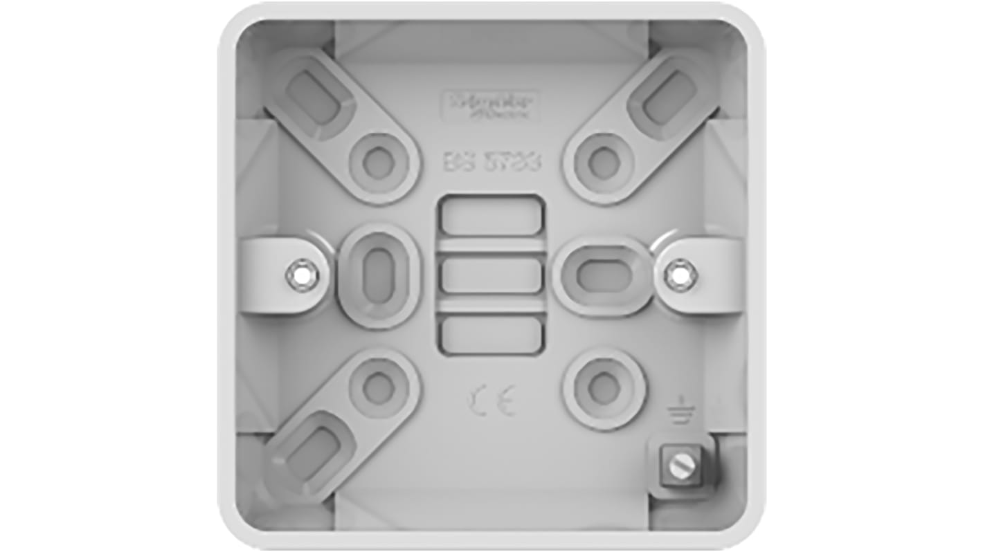 Caja de conexiones Schneider Electric GGBL9116S, , 1 módulo Módulos