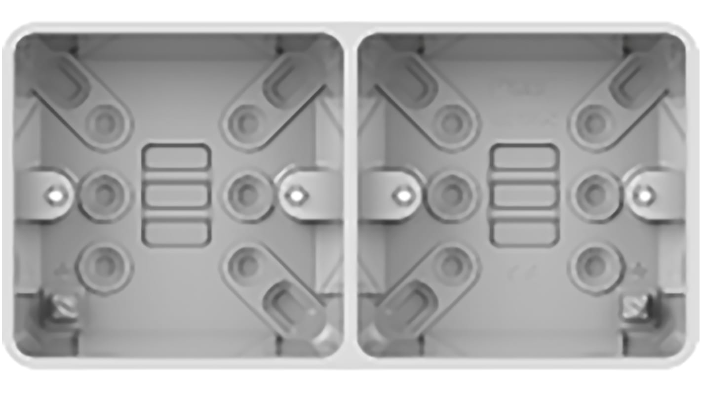 Scatola posteriore Schneider Electric GGBL9D25S serie Lisse, 2 moduli