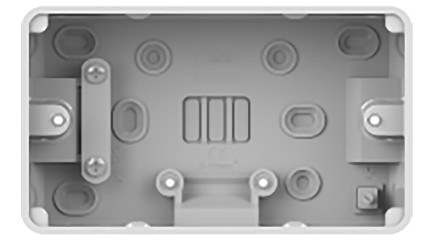 Interrupteur Va Et Vient 2 Gang 2 Voie,Blanc Interrupteur Encastrable Sans Vis À Bascule,10A