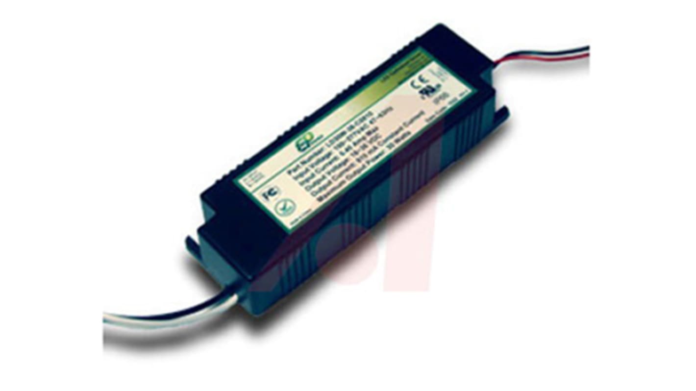 EPtronics INC. LED Driver, 12V Output, 30W Output, 2.5A Output, Constant Voltage Dimmable