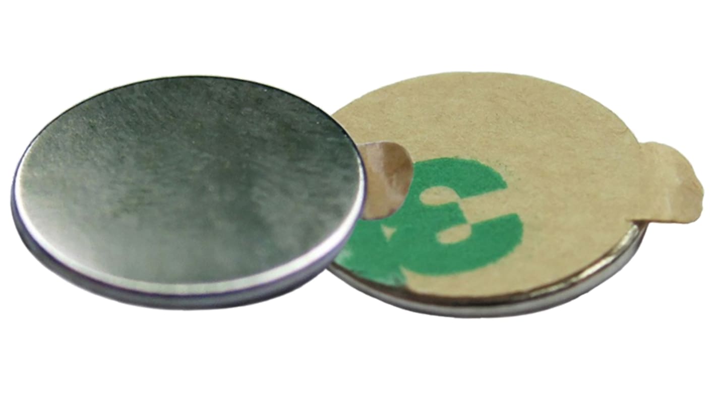 Neodímium mágnes Korong, F=0.41kg, 0.75mm x 9.5mm