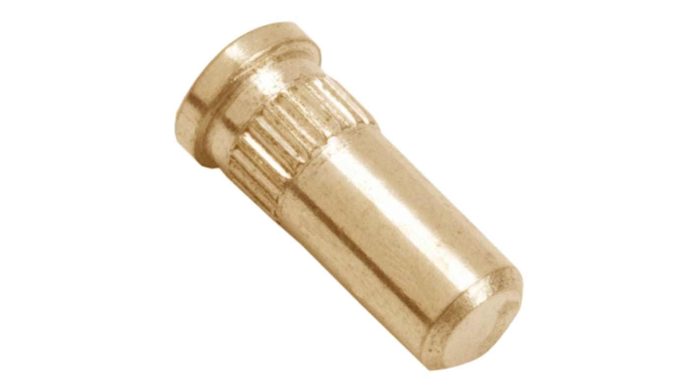 HARWIN Einzel-Sockel, Serie H31, 1 Kontakt, Buchse, Gold, Messing L. 5.25mm
