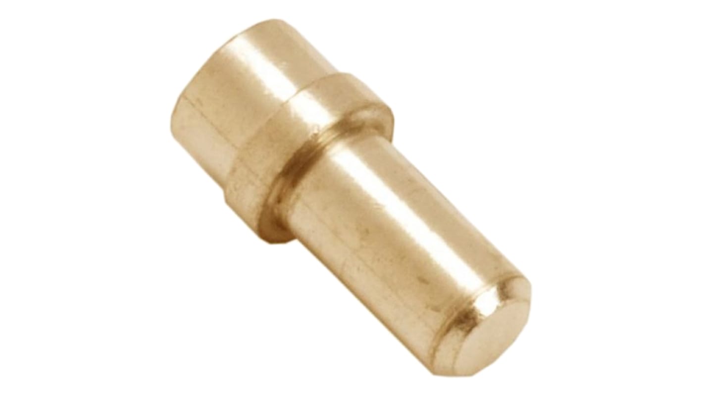 Conector hembra discreto HARWIN H3182-05, , 1 contacto contactos, Recta, Revestimiento de Oro, 10A, Carcasa de Latón