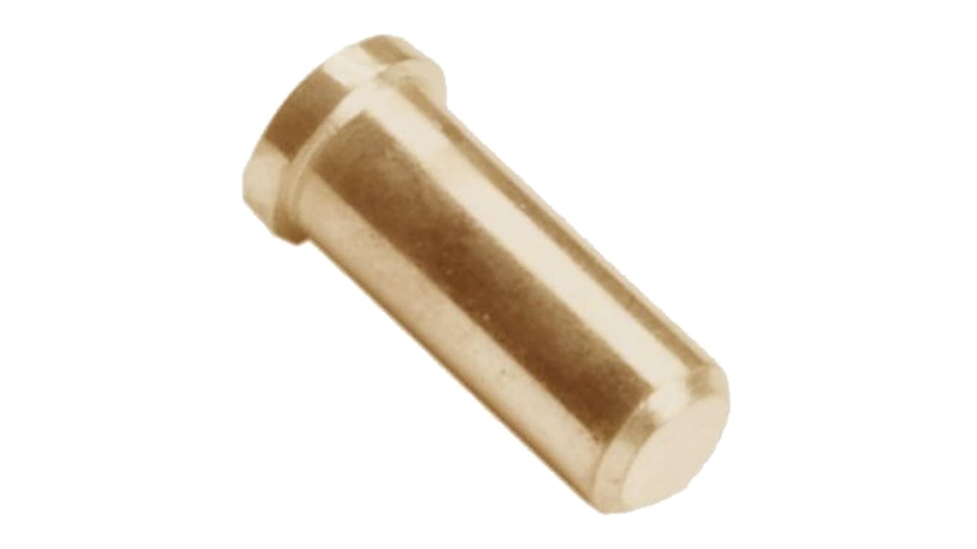 Conector hembra discreto HARWIN H3183-05, , 1 contacto contactos, Recta, Revestimiento de Oro, 10A, Carcasa de Latón