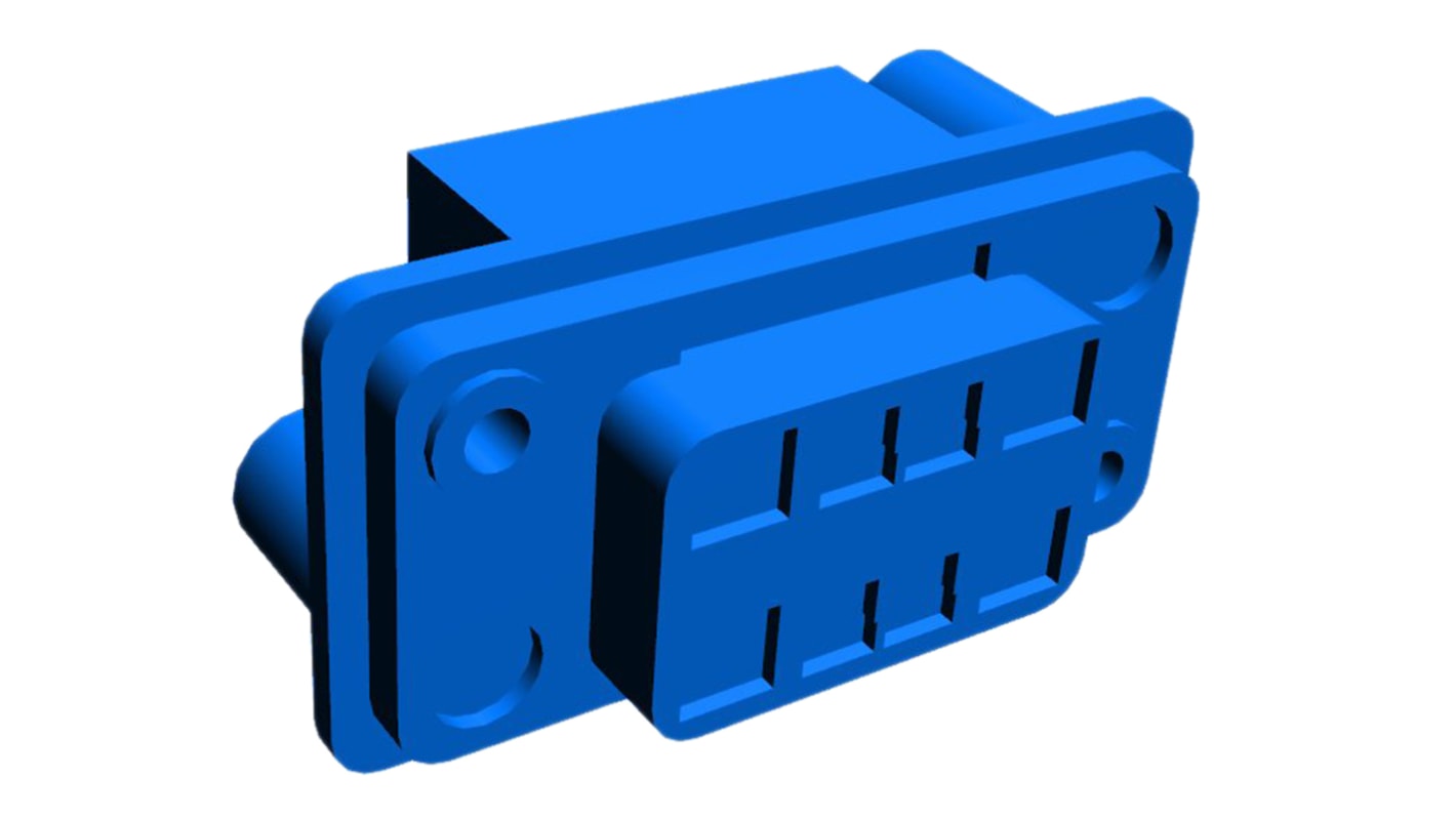 Connecteur fond de panier Femelle Droit TE Connectivity, pas de 5mm 8 voies 2 Rangées, Enfichable