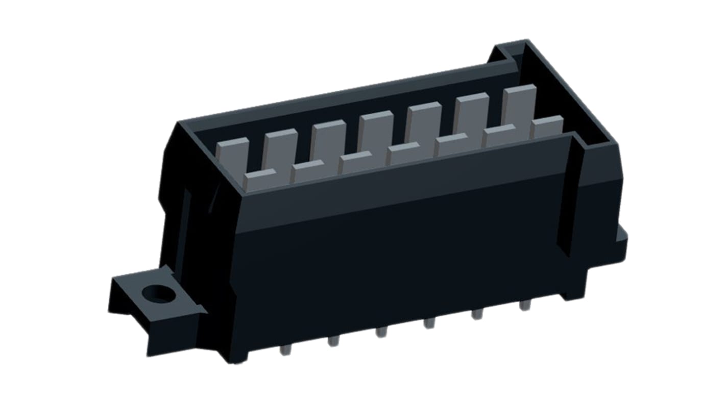 Conector de automoción TE Connectivity Macho de 14 vías en 2 filas, terminación: Soldador