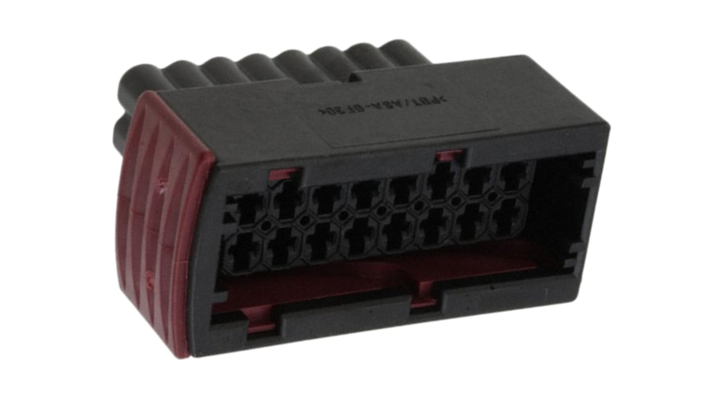 Conector de automoción TE Connectivity Junior Power Timer Hembra de 16 vías en 2 filas