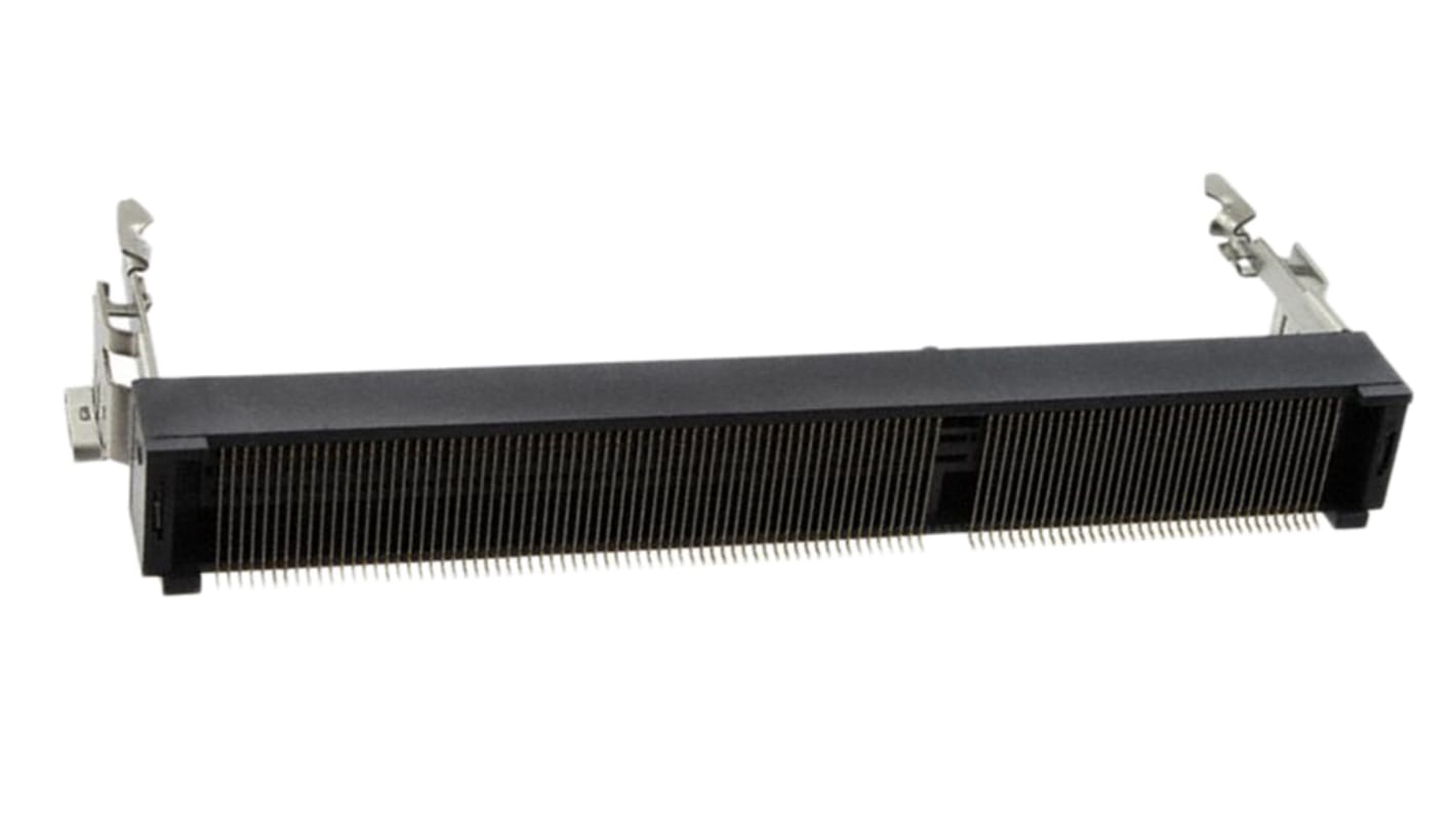 TE Connectivity DIMM aljzat, távolság: 0.6mm, 204 érintkezős, Derékszögű, Felületszerelt, DDR3, 1,5 V