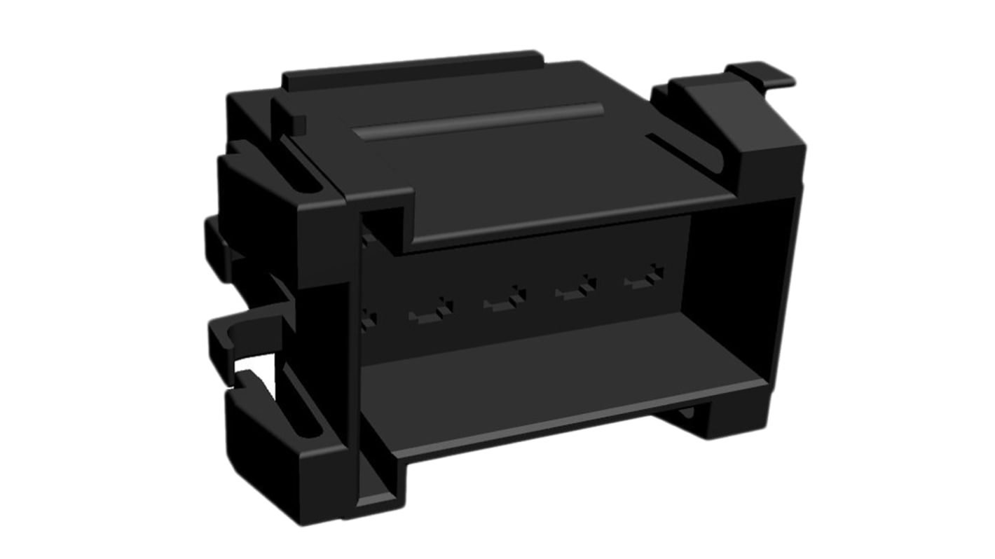 TE Connectivity Junior Power Timer  Automotive, Kfz-Steckverbinder Gehäuse, Buchse, 10-polig, Schwarz / 2-reihig