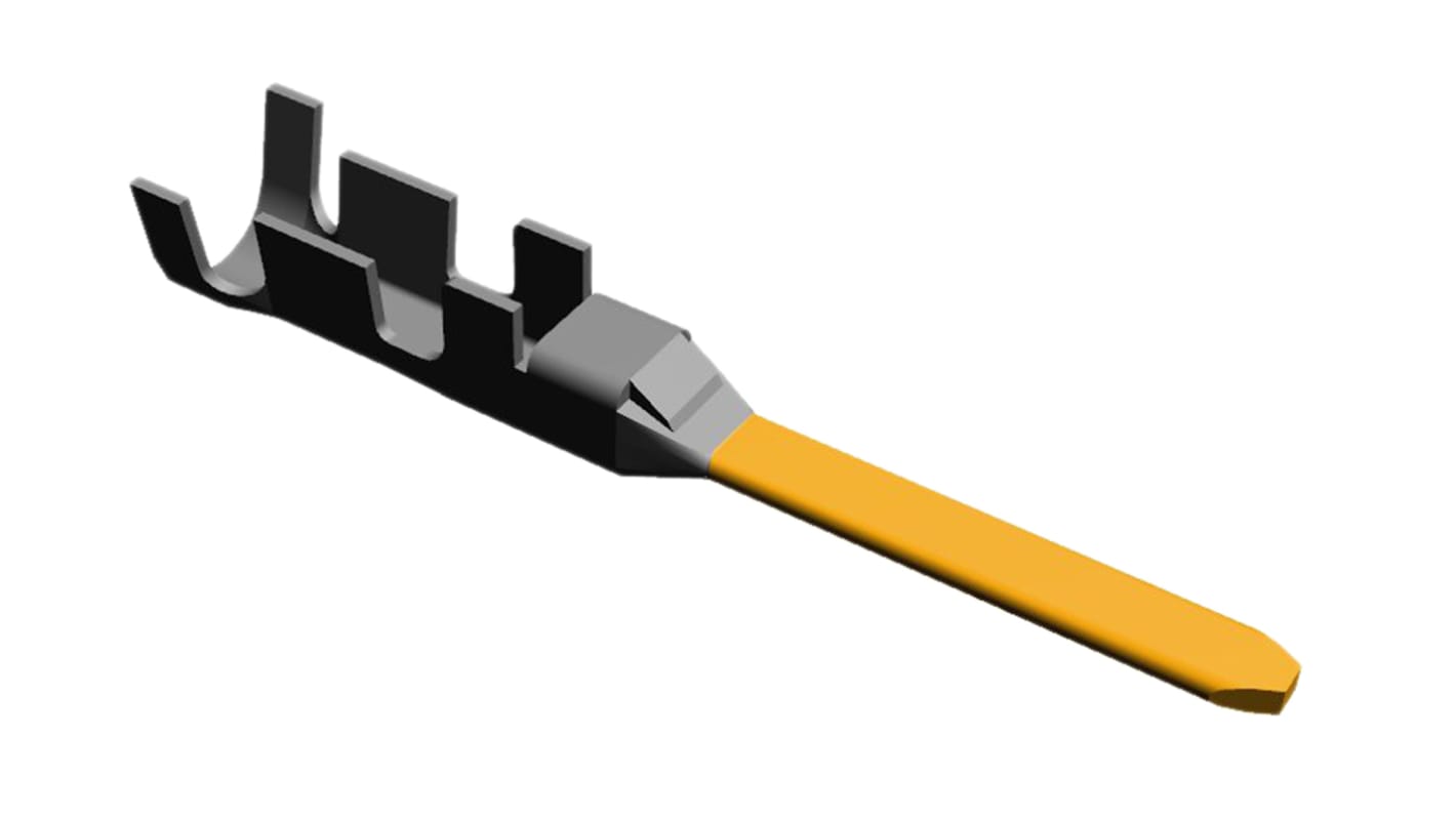 TE Connectivity Dynamic 3000 Series Male Crimp Terminal, 16AWG Min, 14AWG Max