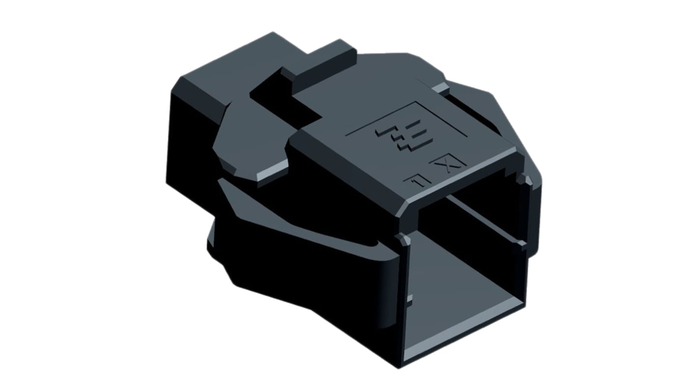 TE Connectivity, Dynamic 1000 Male Connector Housing, 2.5mm Pitch, 6 Way, 2 Row