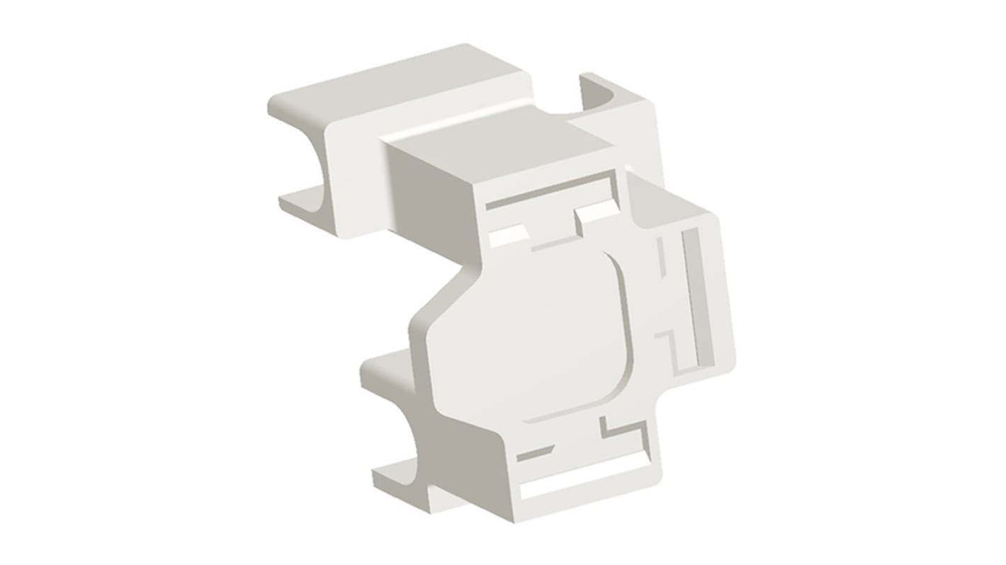 TE Connectivity, 312 3 Way Nylon 66 Crimp Terminal Housing, Natural