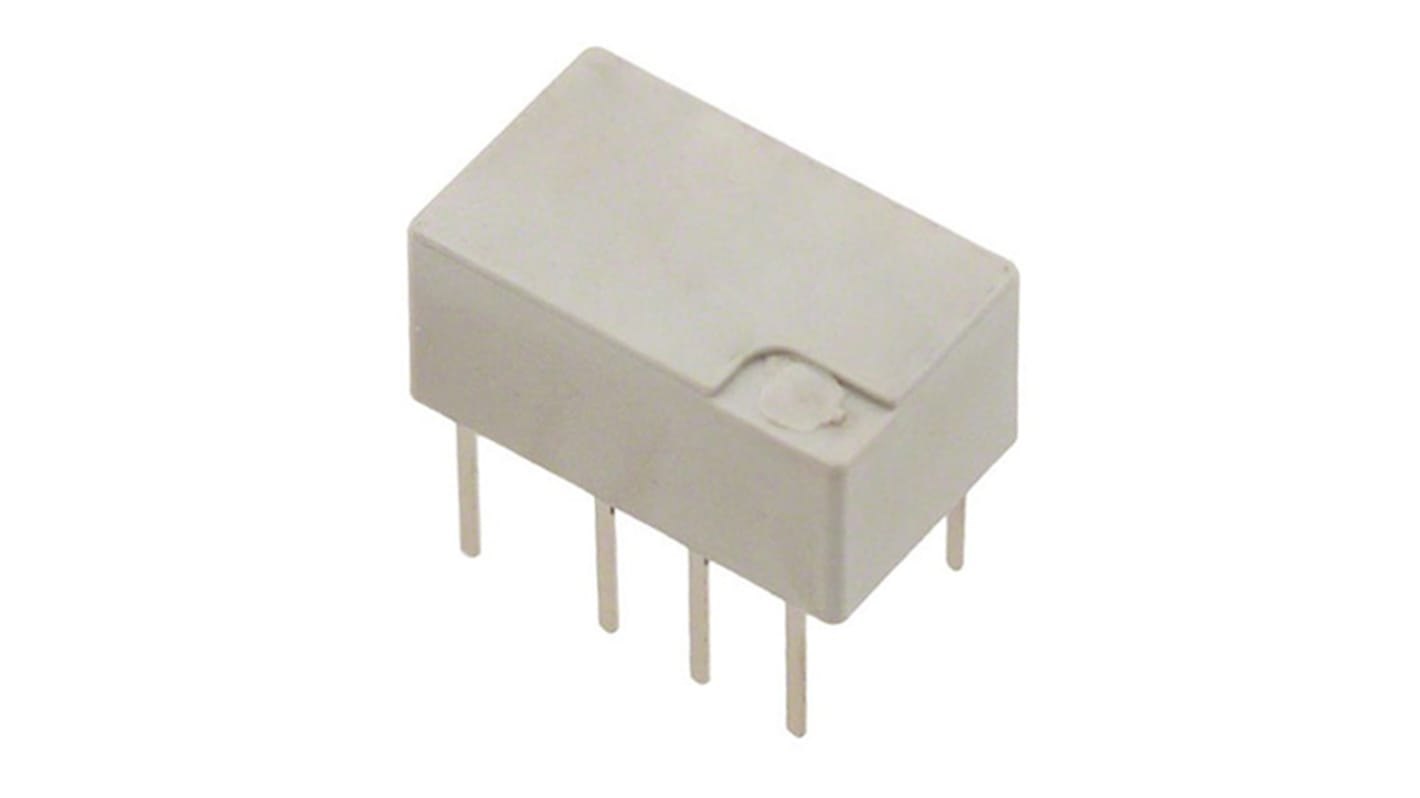 TE Connectivity PCB Mount Signal Relay, 3V dc Coil, 2A Switching Current, DPDT