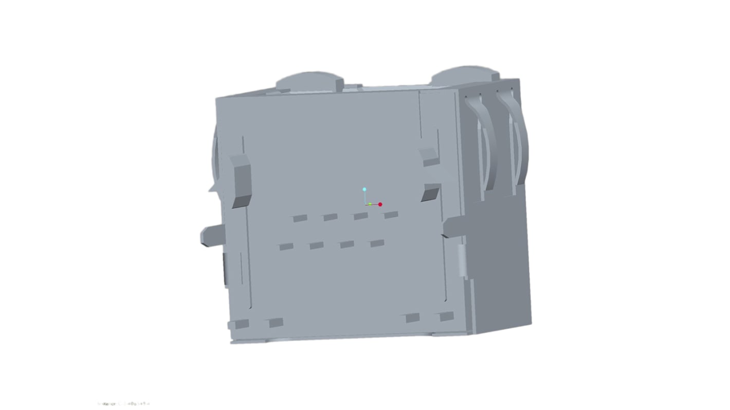 TE Connectivity 2-406549 Cat.5 RJ45-Steckverbinder Buchse, 1-Port 8P8C-polig Ungeschirmt, Leiterplatten-Montage