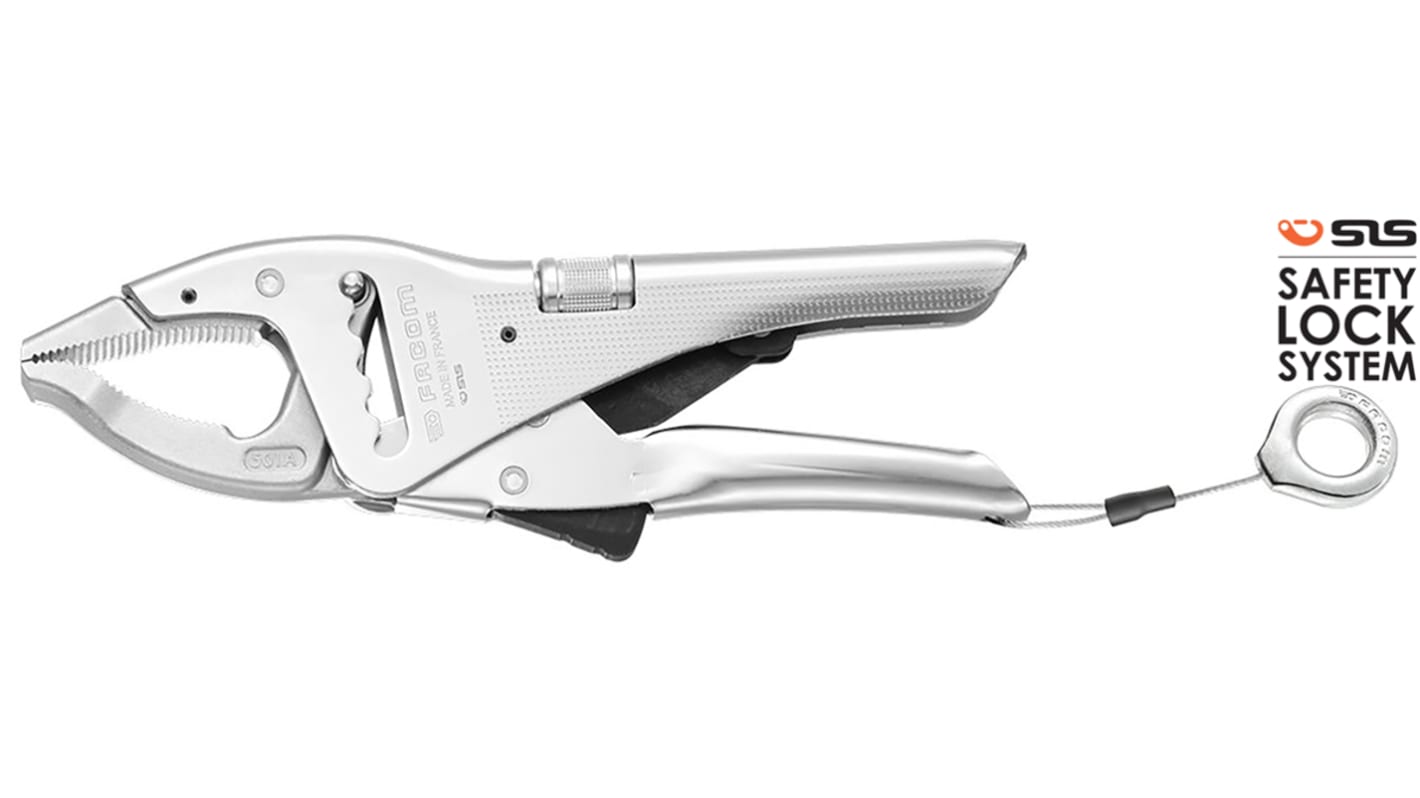 Facom Locking Pliers, 252 mm Overall