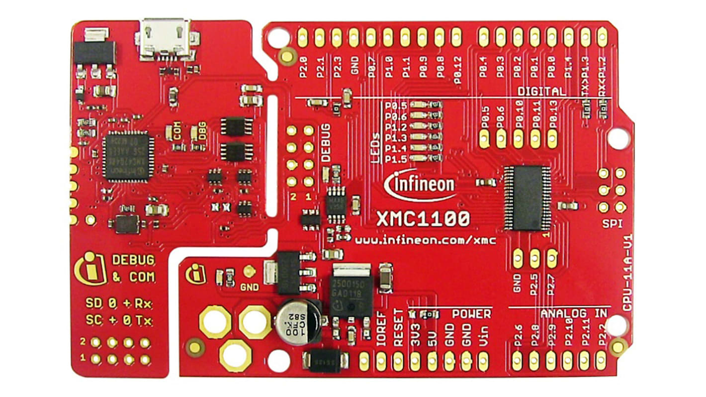 Infineon XMC1100 Boot Kit Intelligente Sensoren und Betätigungselemente Evaluierungsplatine