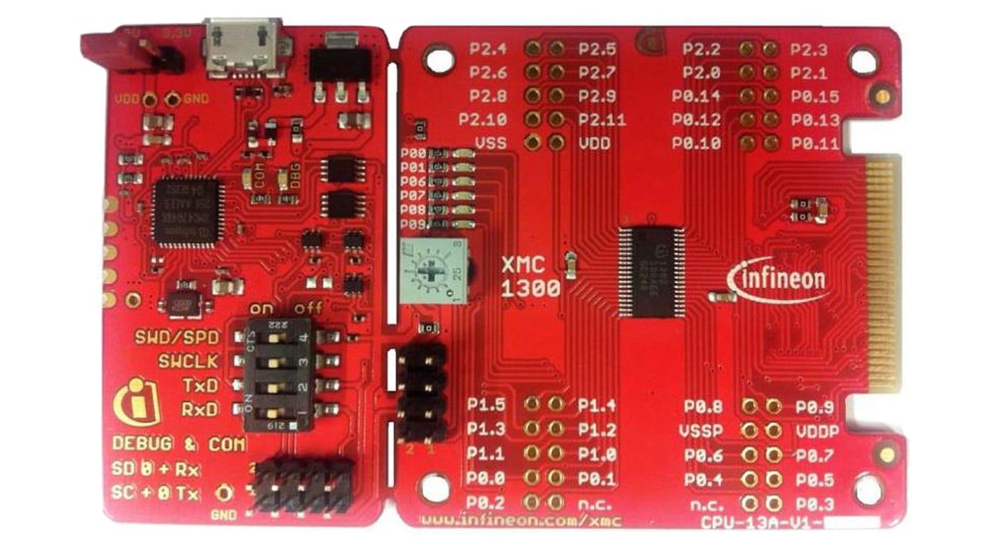 Infineon XMC1300 Boot Kit MCU Evaluierungsplatine