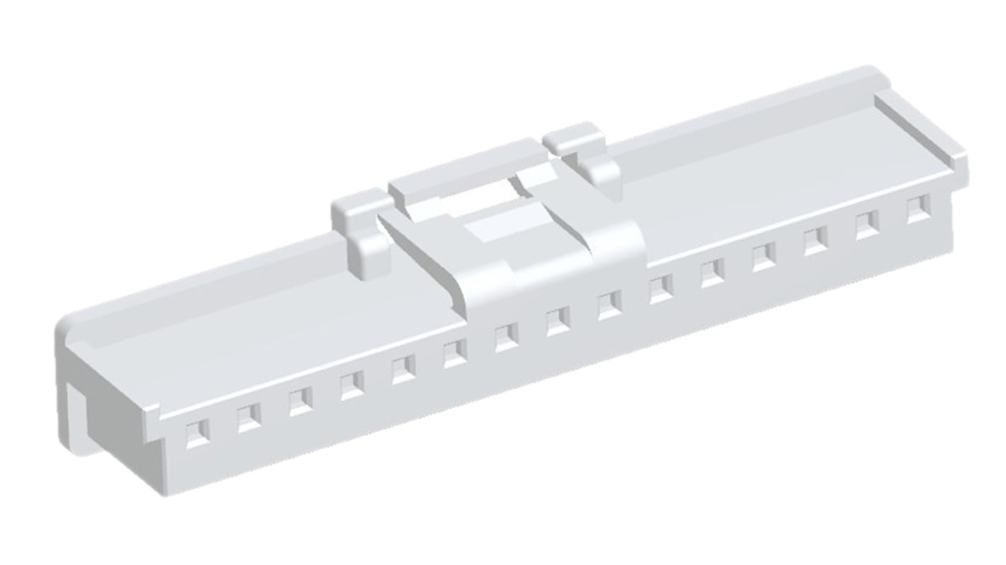 Molex, DuraClik Female Connector Housing, 2mm Pitch, 15 Way, 1 Row