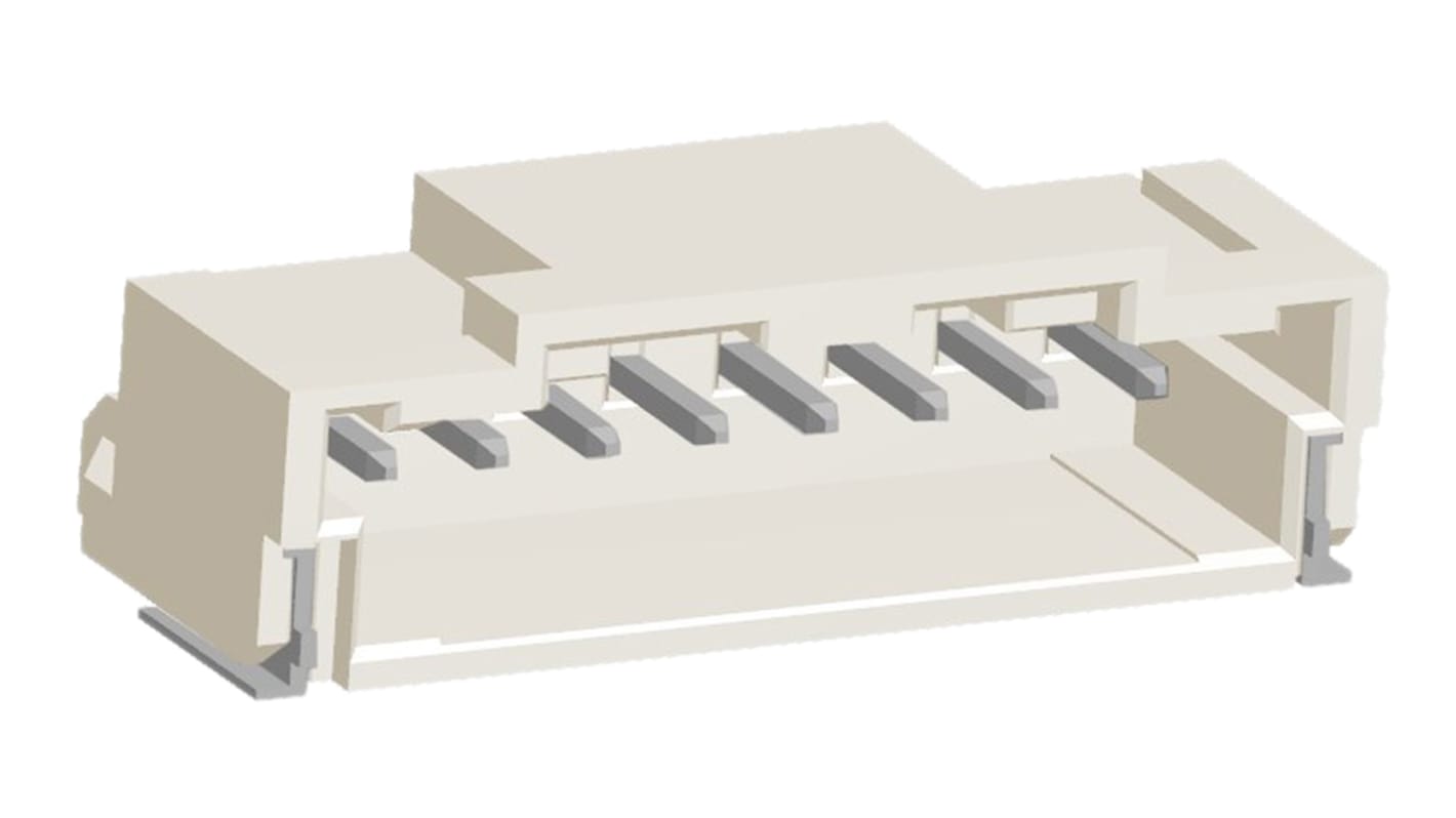 Conector macho para PCB Ángulo de 90° Molex serie DuraClik de 8 vías, 1 fila, paso 2.0mm, para soldar, Montaje