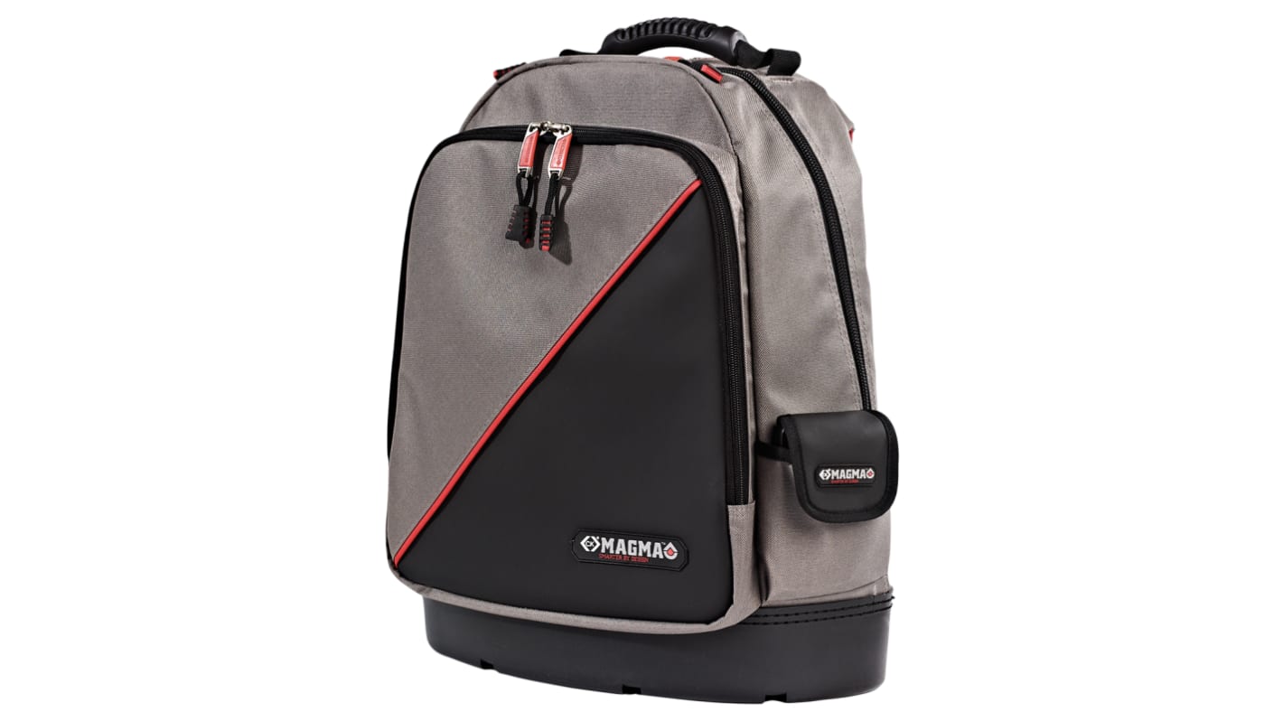 CK Magma Laptoptasche bis 13Zoll, Rucksack Schwarz, Grau Nylon