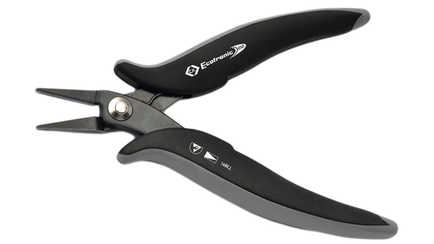 CK Pliers, 145 mm Overall, Straight Tip, 31mm Jaw, ESD