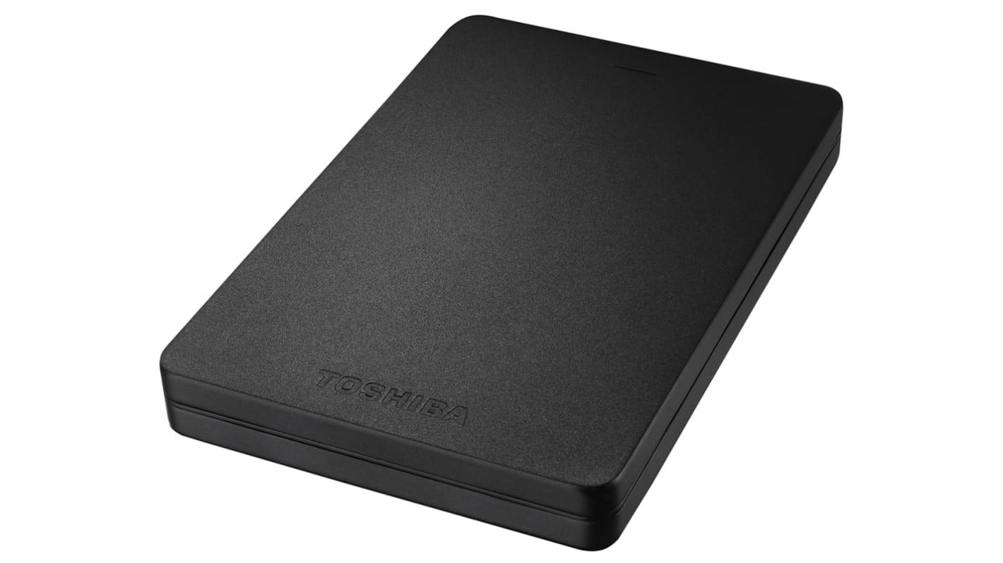 Toshiba Canvio Aluminium Black 1 TB Portable Hard Drive