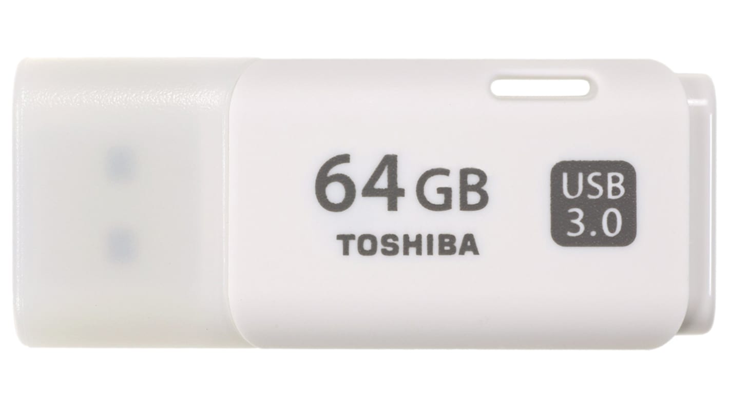 Toshiba USBメモリ 64 GB, USB 3.0, THN-U301W0640E4