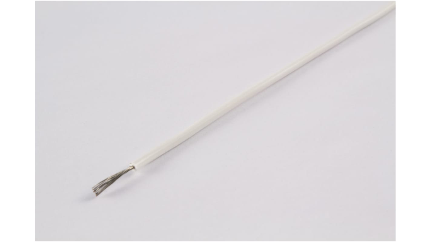 Fils de câblage AXINDUS, KY30, 0,93 mm², Blanc, 18 AWG, 100m, 250 V