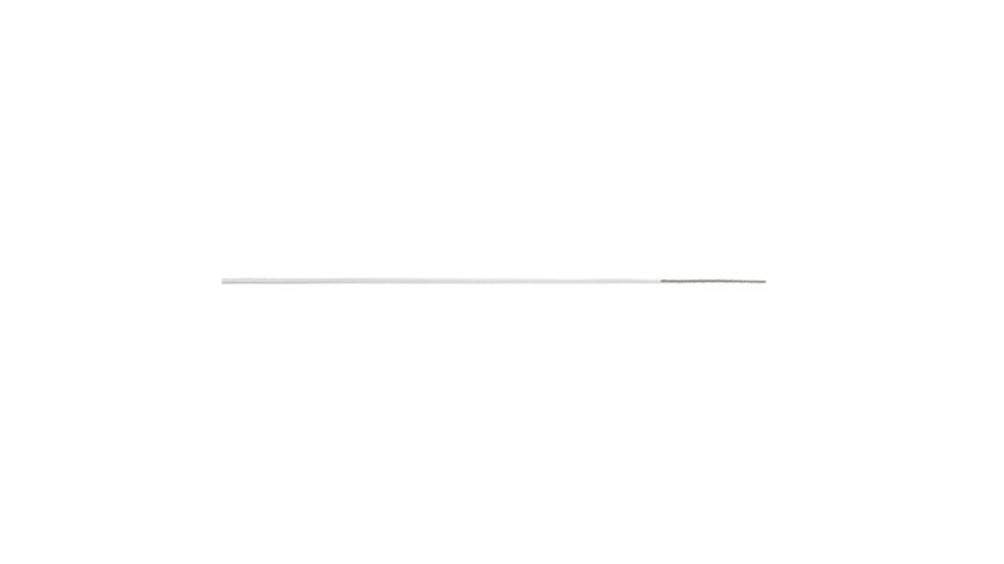 AXINDUS KZ Series White 0.34 mm² Hook Up Wire, 22 AWG, 250m, PTFE Insulation